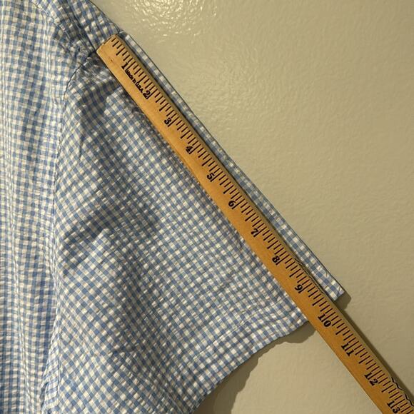 Ralph Lauren Men’s Gingham Button Down Shirt Vacation Big & Tall Travel - Picture 5 of 8